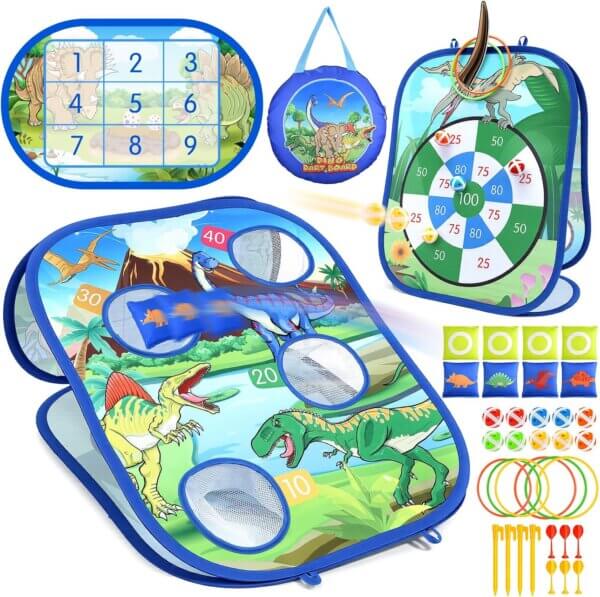 Lawn Game - Dinosaur Tossing Game